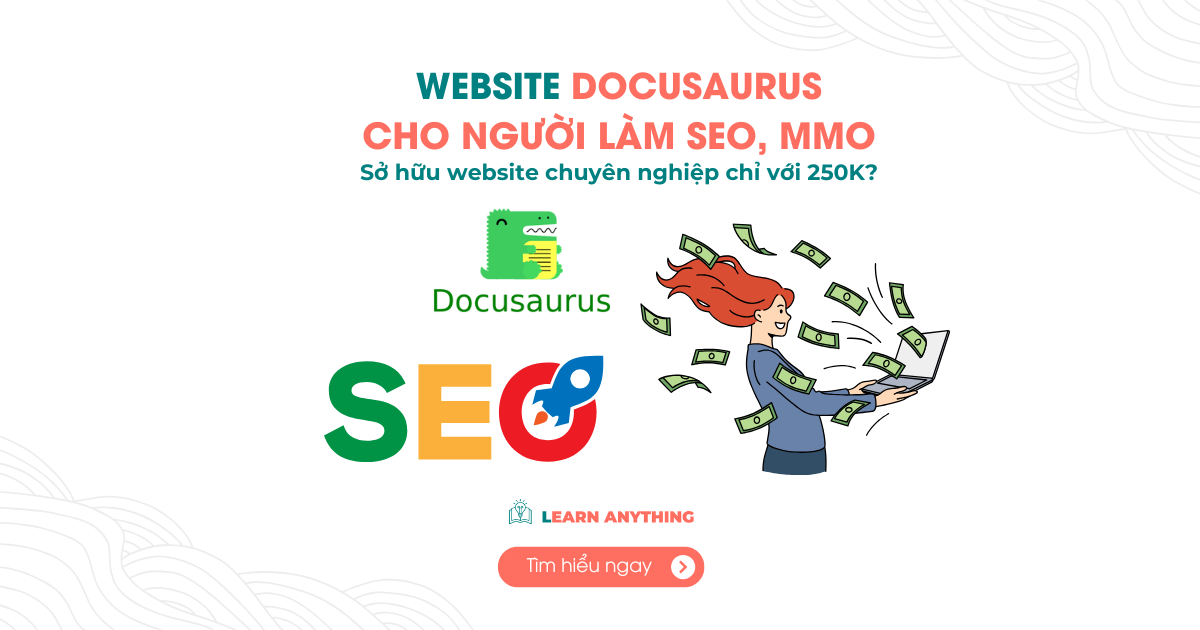 Tạo website Docusaurus cho người làm SEO, MMO