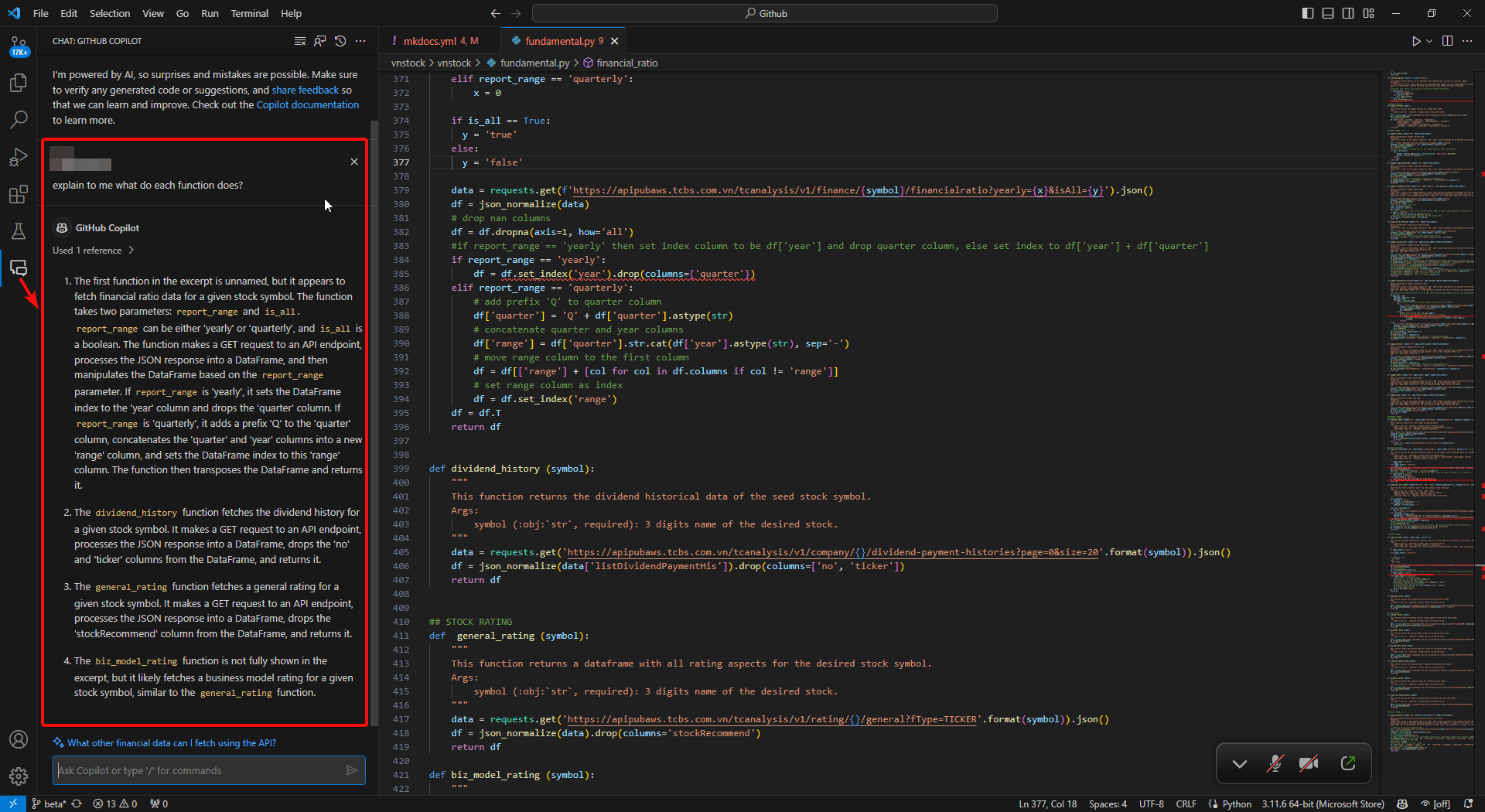 Chat với Github Copilot trong Visual Studio Code