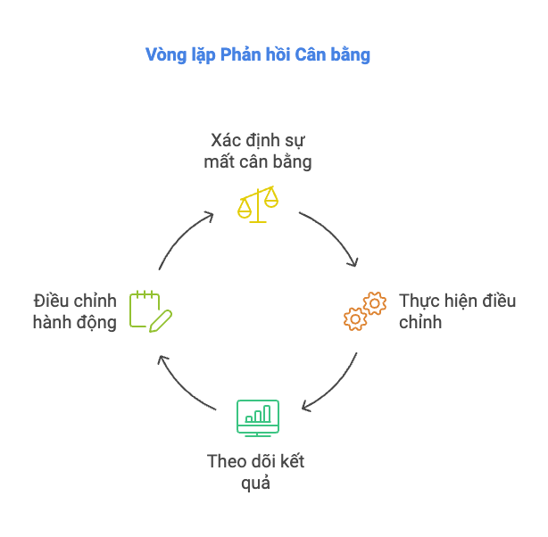 Vòng lặp Phản hồi Cân bằng Balancing Feedback Loop